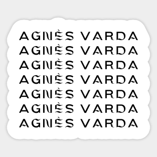 Agnes Varda by JP Studio Sticker